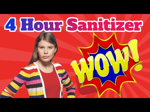 4 hr hand sanitizer